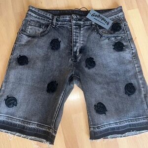 Godspeed Gray Denim Shorts